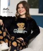 ⁦Winter women’s pajama, 2 Pieces⁩ - الصورة ⁦2⁩