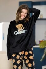 ⁦Winter women’s pajama, 2 Pieces⁩ - الصورة ⁦3⁩