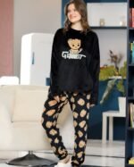 ⁦Winter women’s pajama, 2 Pieces⁩ - الصورة ⁦5⁩