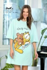 ⁦Ladies' T-shirt Dress⁩ - الصورة ⁦3⁩