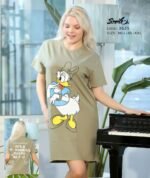 ⁦Ladies' T-shirt Dress⁩ - الصورة ⁦2⁩