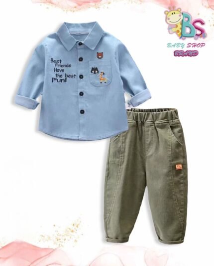 Shirt and Pants Set For Boys
