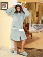 ⁦Winter women’s Robe⁩ - الصورة ⁦6⁩