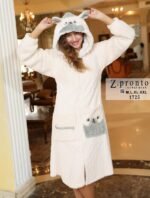 ⁦Winter women’s Robe⁩ - الصورة ⁦5⁩