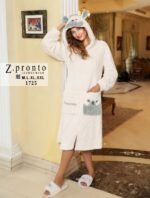 ⁦Winter women’s Robe⁩ - الصورة ⁦2⁩