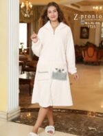 ⁦Winter women’s Robe⁩ - الصورة ⁦3⁩