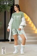 ⁦Winter women’s Robe⁩ - الصورة ⁦4⁩