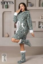⁦Winter women’s Robe⁩ - الصورة ⁦3⁩