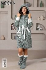 ⁦Winter women’s Robe⁩ - الصورة ⁦5⁩
