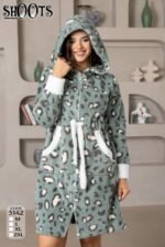 ⁦Winter women’s Robe⁩ - الصورة ⁦7⁩