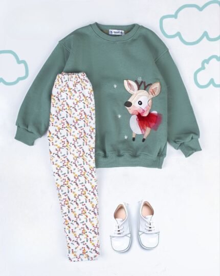 Girls’ Sweatshirt & Pants Set