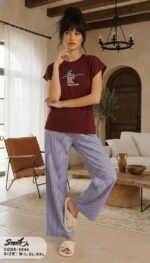 ⁦Pajama Set Women’s 2 Pieces⁩ - الصورة ⁦3⁩