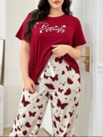 ⁦Women’s pajama, 2 Pieces⁩ - الصورة ⁦5⁩